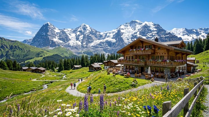Swiss Alps Glacier Express & St. Moritz Luxury